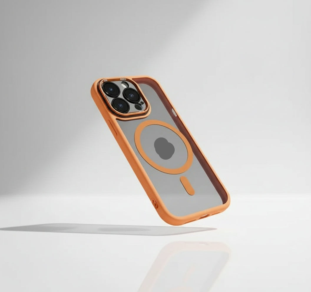 Multicolour Silicone/Clear Phone Case