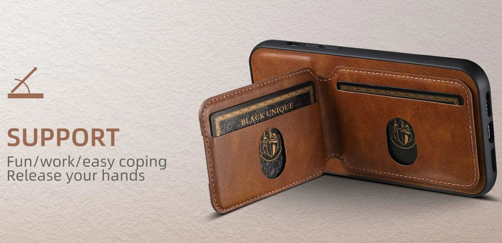 Suteni Leather Phone Case