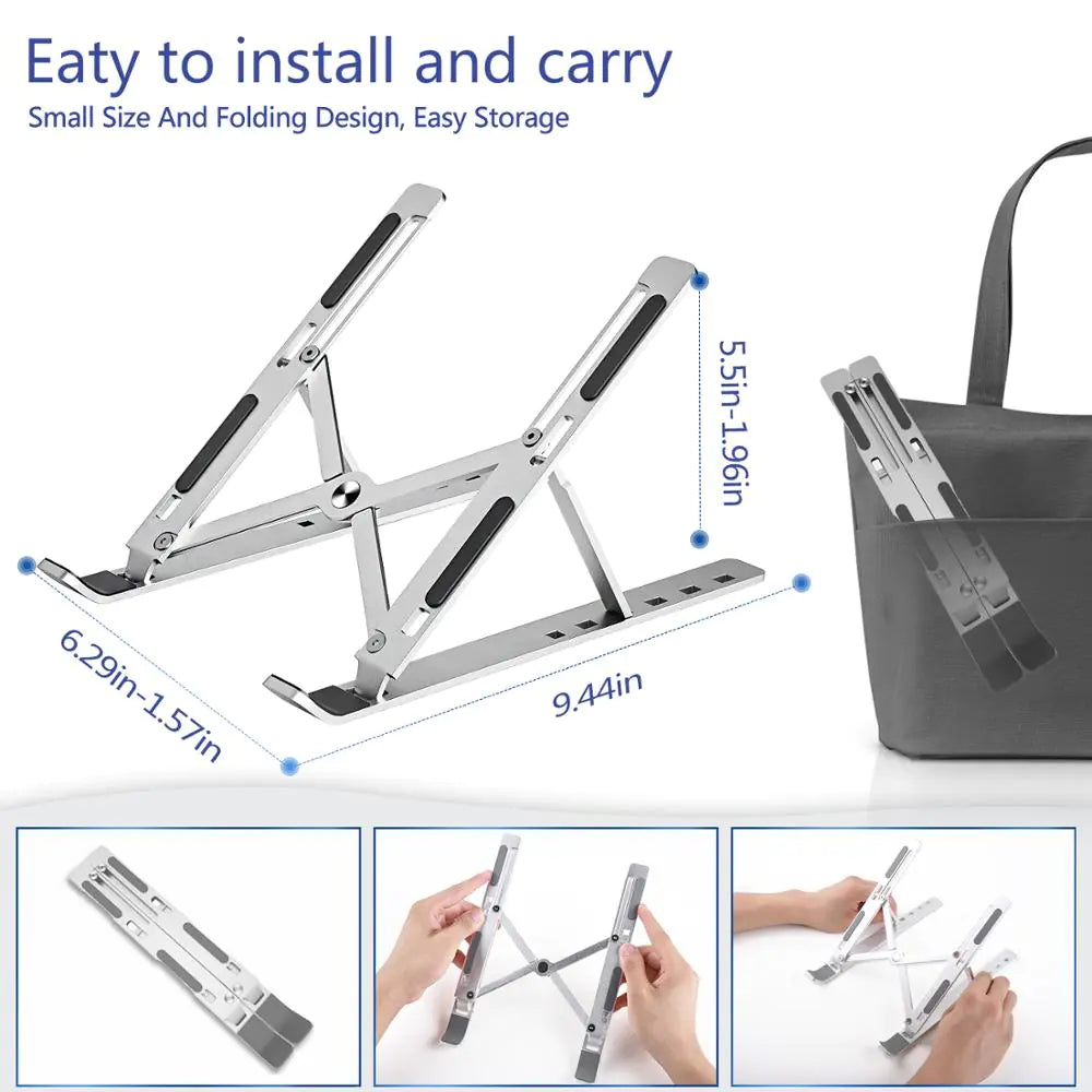 Foldable Adjustable Laptop Stand
