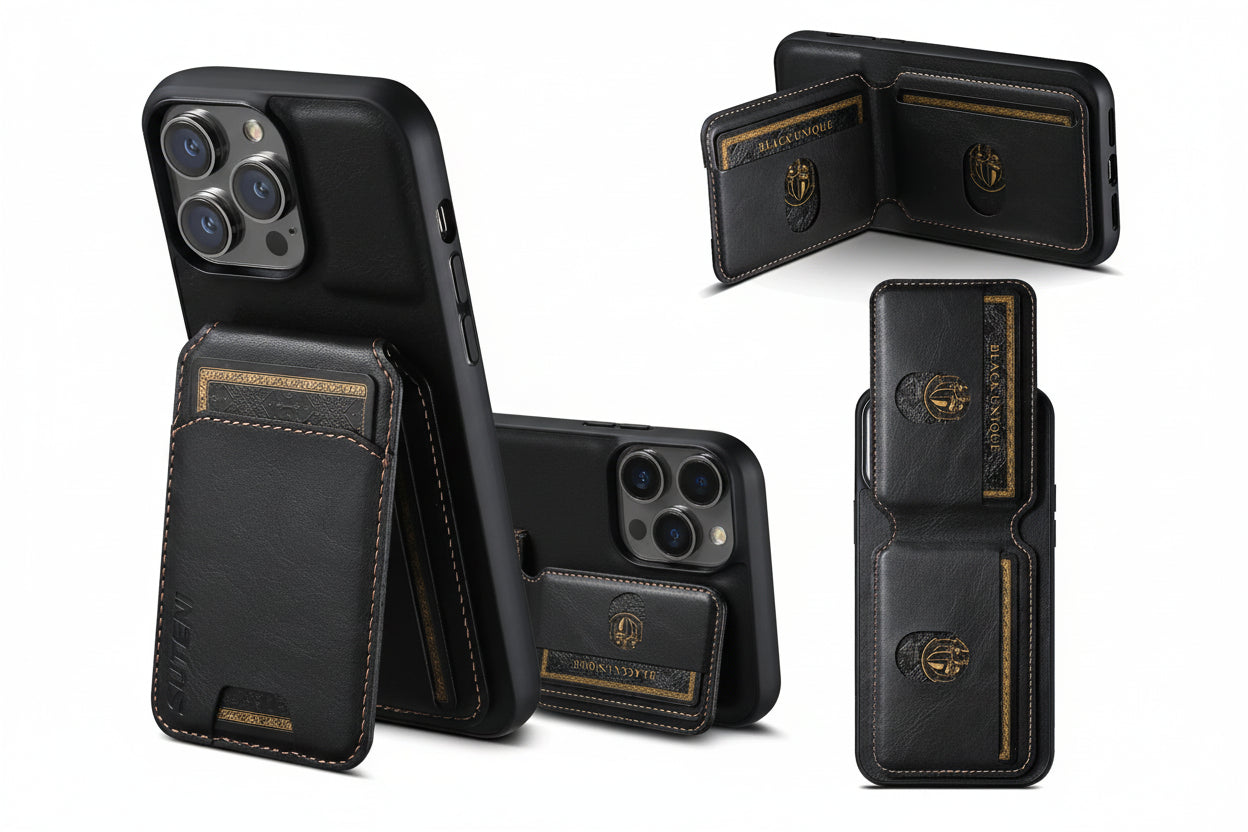 Suteni Leather Phone Case