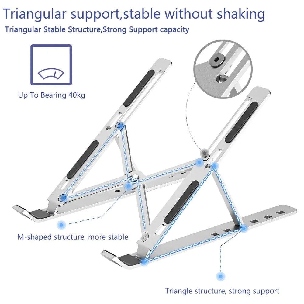 Foldable Adjustable Laptop Stand